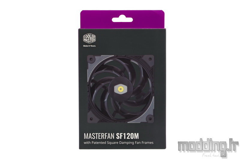 TEST] Ventilateur Cooler Master MasterFan SF120M