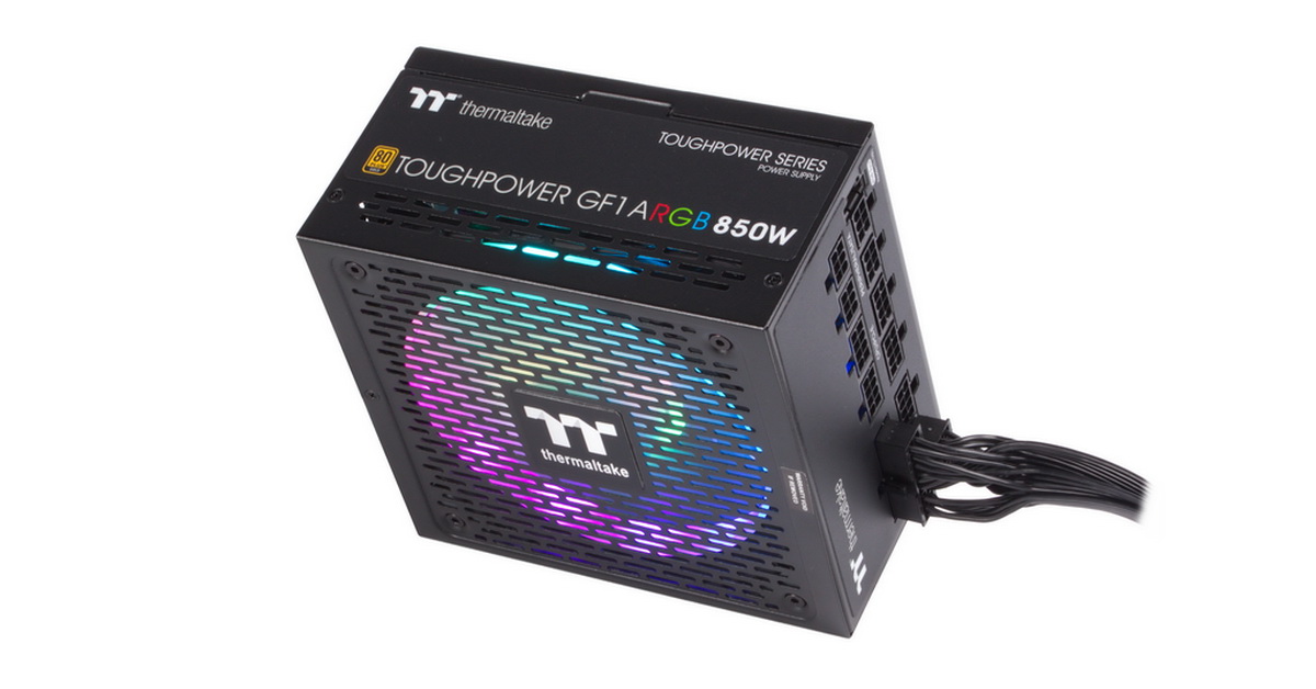 [TEST] Alimentation Thermaltake Toughpower GF1 ARGB