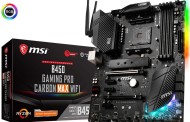 MSI élargit la série B450 MAX avec la Gaming Pro Carbon MAX WiFi et la Bazooka MAX WiFi