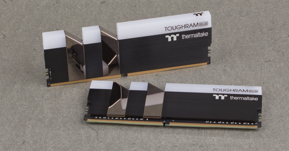 [TEST] Kit DDR4 Thermaltake ToughRam RGB 16 Go 4000 MHz