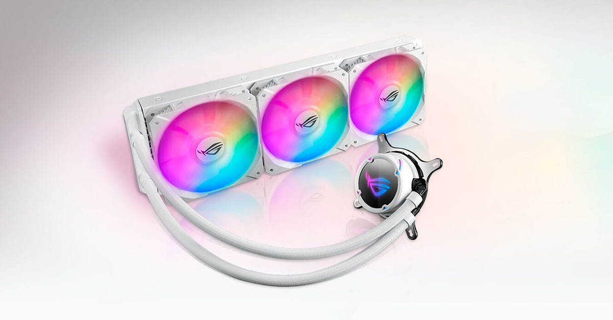 Asus habille en blanc ses AIO watercooling