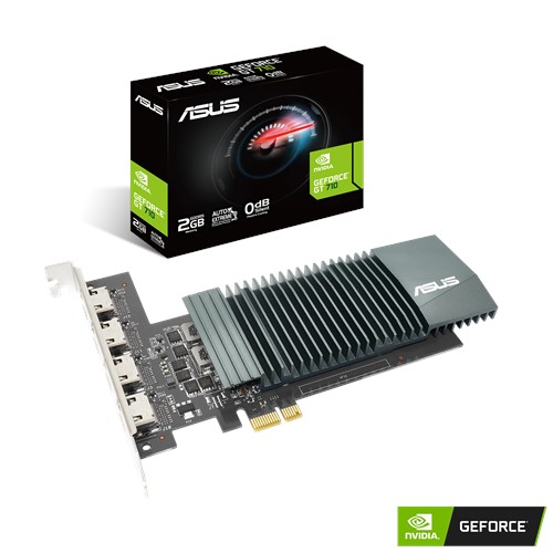 ASUS lance la nouvelle GeForce GT 710 avec 4 ports HDMI