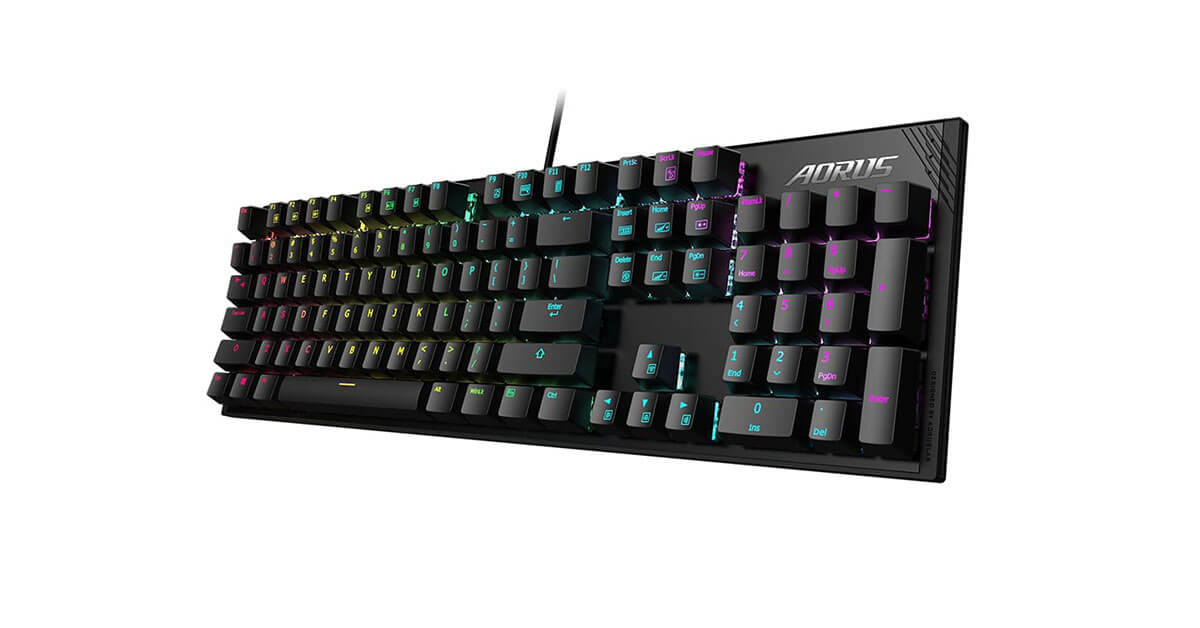 AORUS annonce son clavier gaming K1