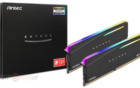 Antec annonce la mémoire Katana DDR4