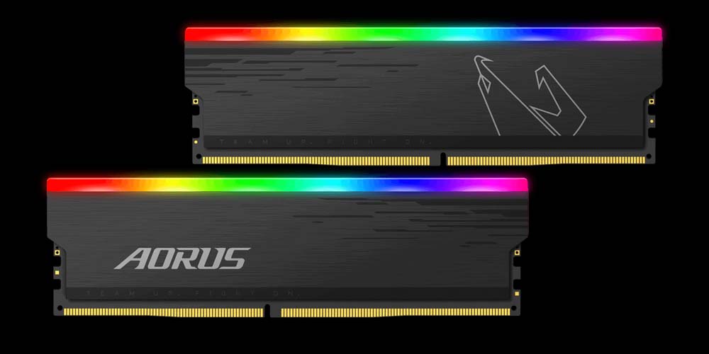 GIGABYTE présente ses modules AORUS RGB DDR4-4400MHz