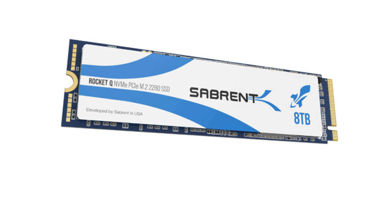 Sabrent dévoile le premier SSD NVMe M.2 8 To au monde