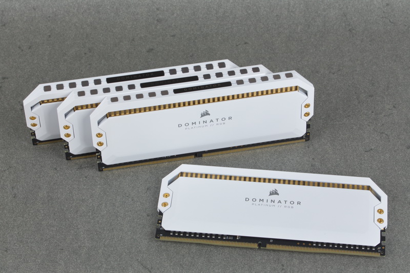 Dominator Platinum RGB White Intro