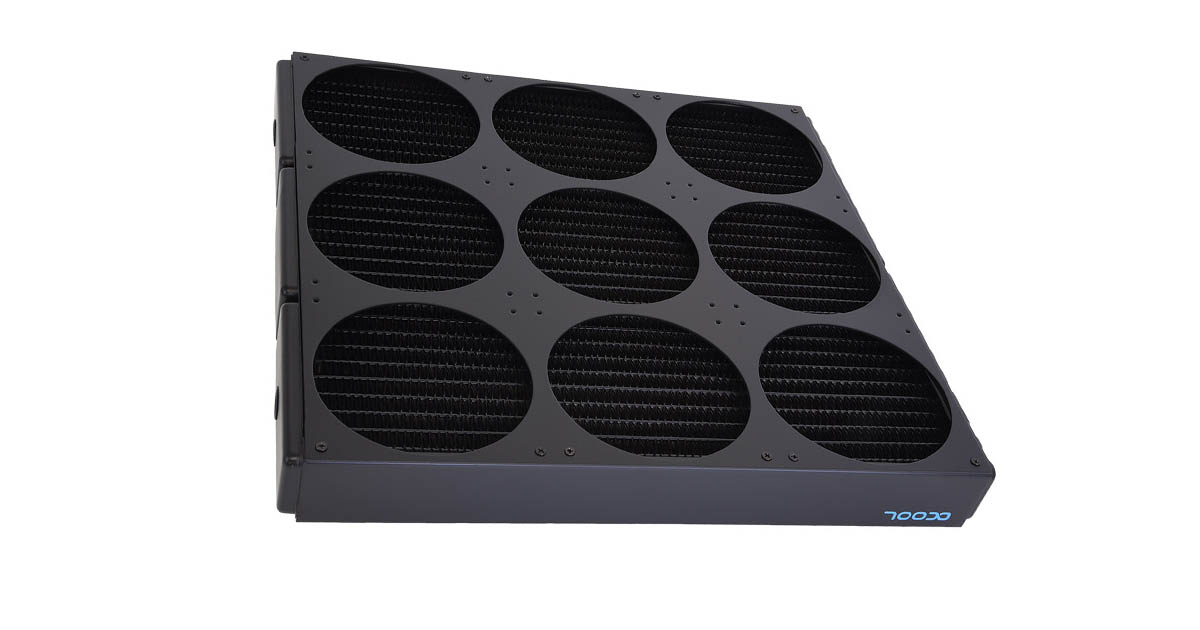 Du très gros radiateur chez Alphacool