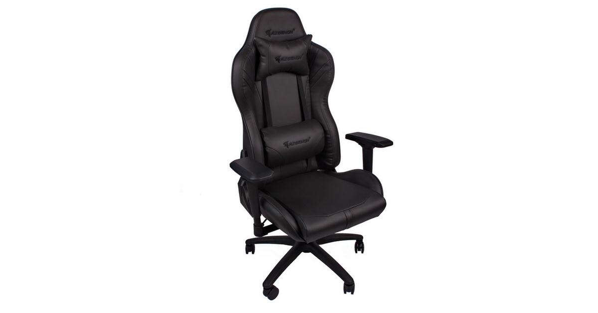 Fauteuil  Siège Gamer AZGENON Z300 Jaune meilleur siège gamer ergonomique