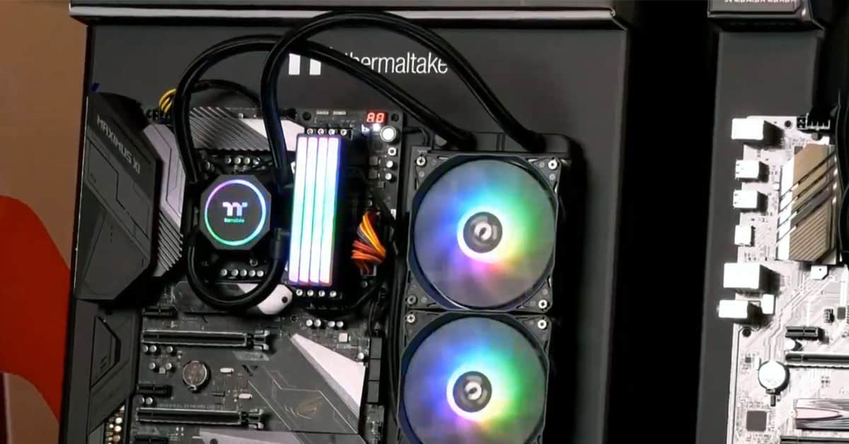 Thermaltake lance le premier watercooling AIO CPU et mémoire