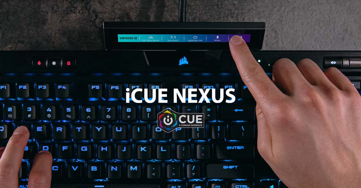 CORSAIR lance son écran de monitoring iCUE NEXUS