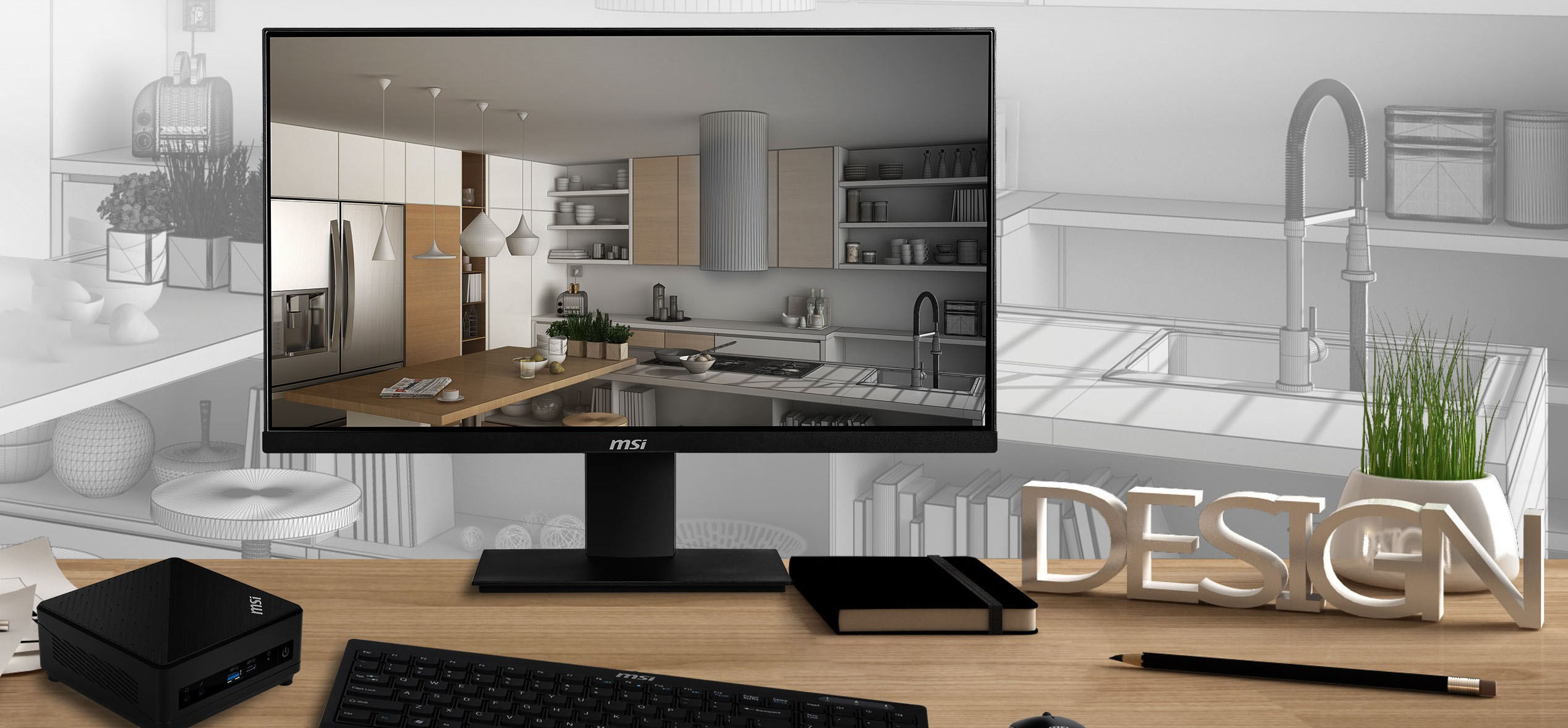 MSI dévoile un moniteur pour les pro en 24