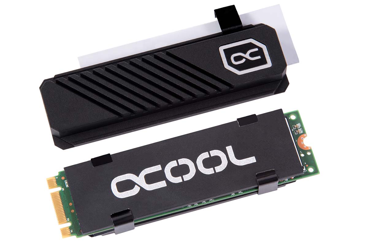 Alphacool présente le refroidisseur SSD HDX Pro Air M.2