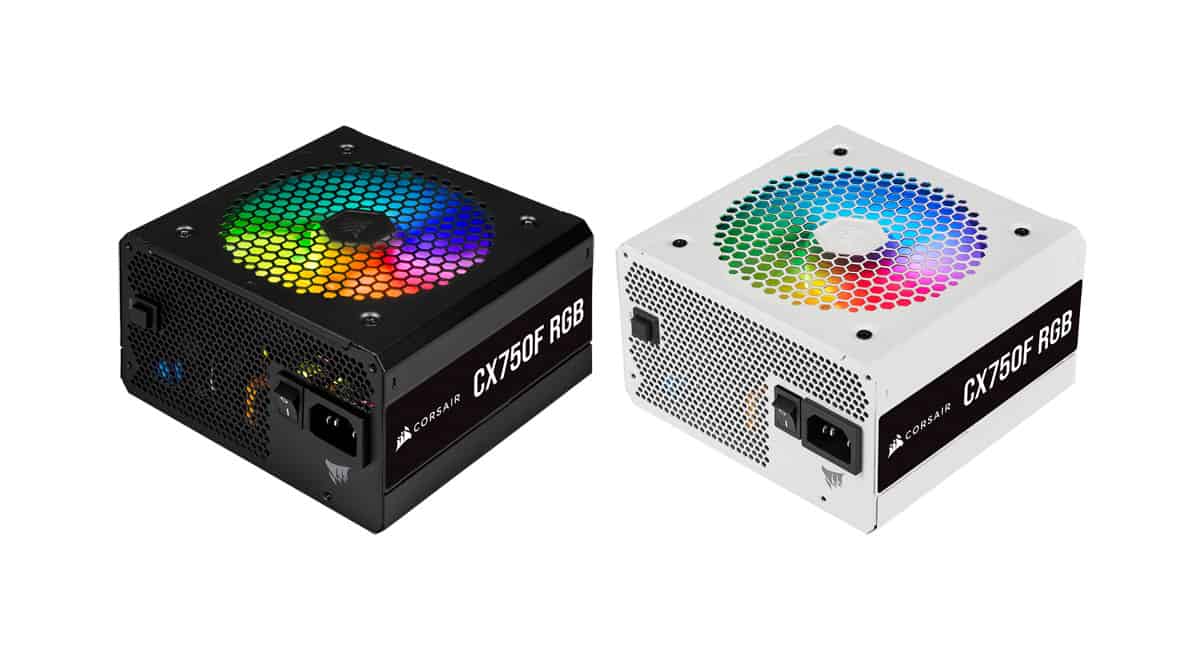 CORSAIR lance les alimentations de la série CX-F RGB