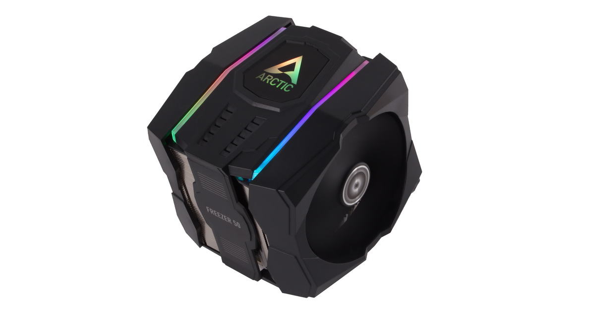 VENTIRAD ARCTIC FREEZER 50 - VENTILATEUR PROCESSEUR POUR SOCKET INTET ET  AMD A-RGB