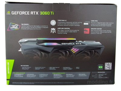 3060TI MSI BOX Recto modding