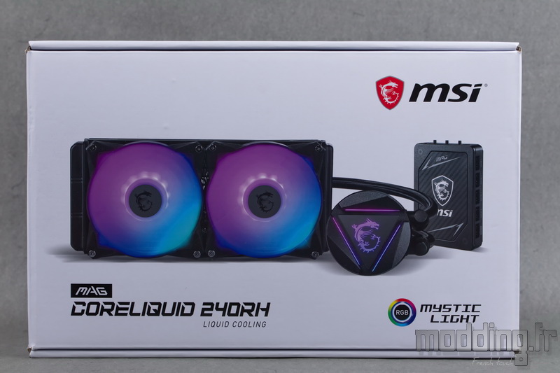 TEST] AIO MSI MAG CoreLiquid 240RH