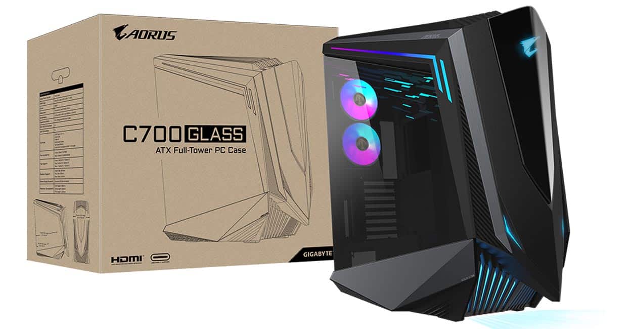 GIGABYTE présente son gros boitier AORUS C700 GLASS