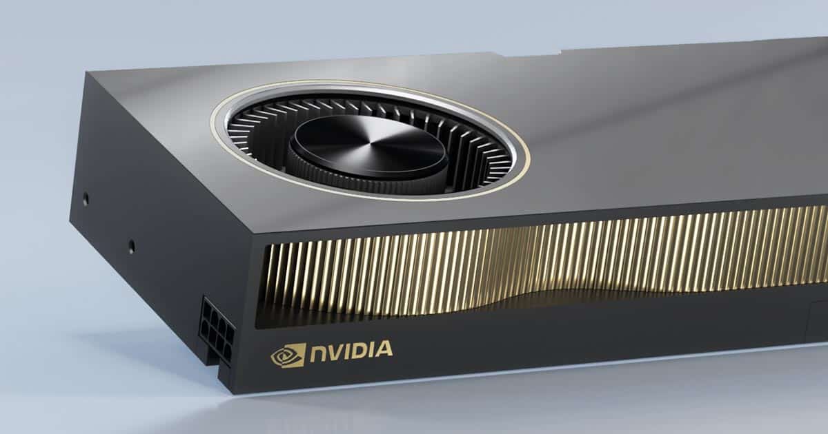 Nvidia lance officiellement son GPU professionnel RTX A6000 pour 4650 $