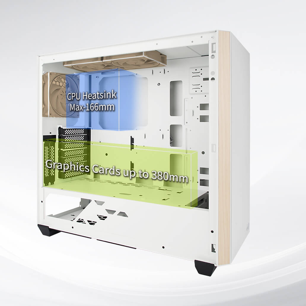 inwin 216 pure white mesures