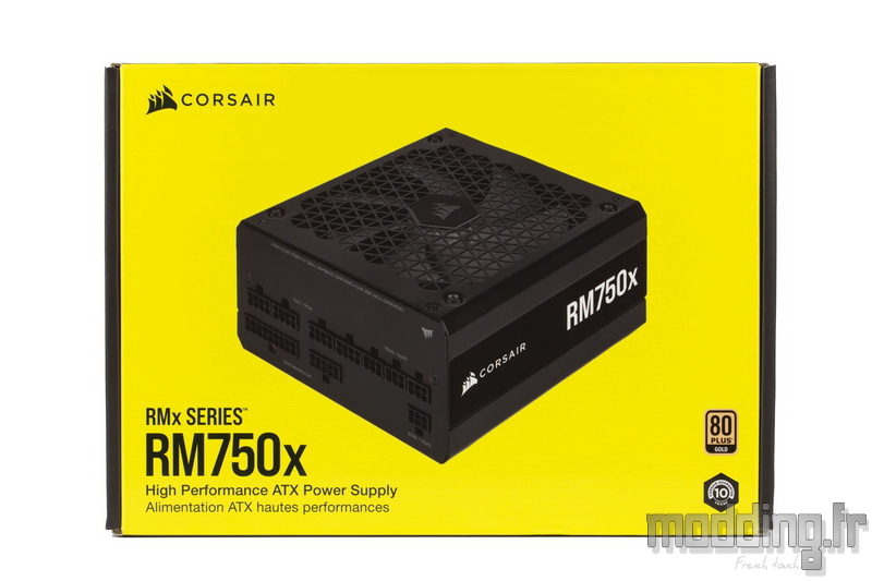 Corsair RM750 - L'alimentation full modulaire 80 plus Gold pour notre PC  Gamer 2022. 