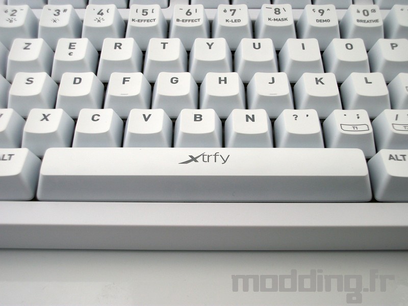 TEST] XTRFY Clavier K2 RGB BLANC