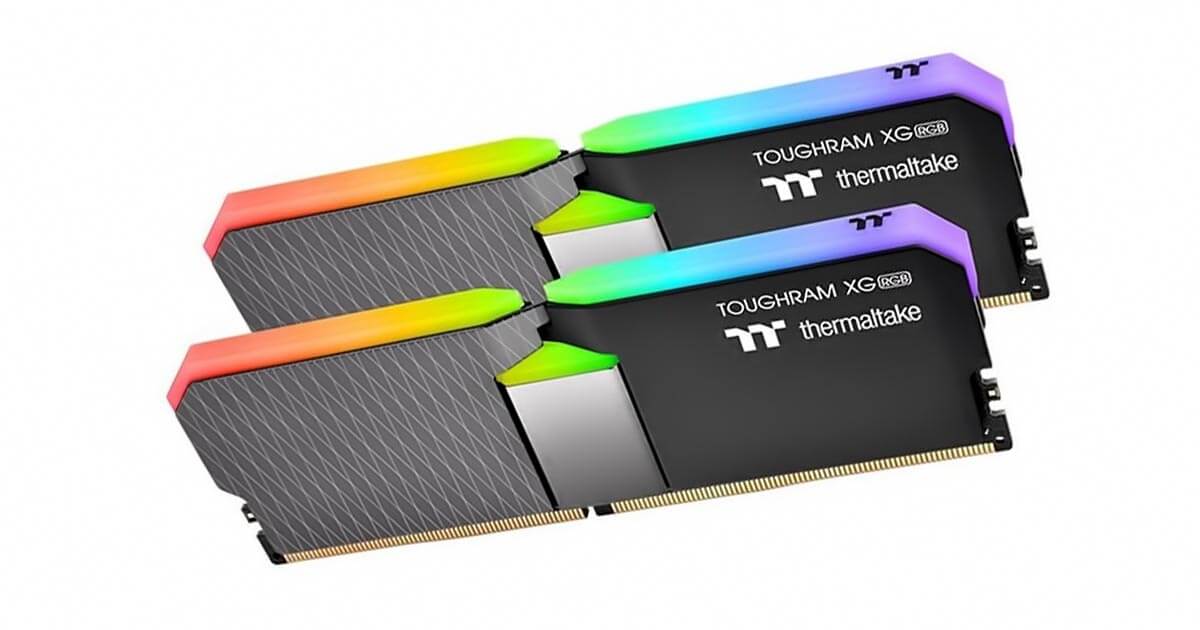 Thermaltake lance sa mémoire ToughRAM XG RGB DDR4