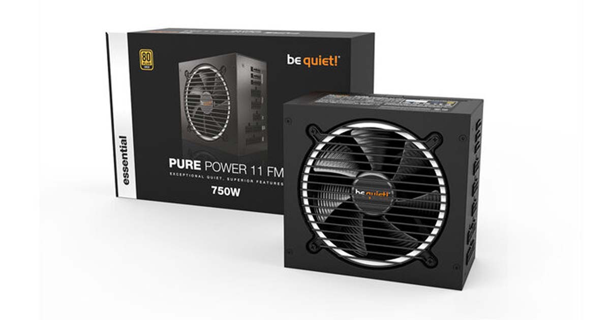 be quiet! lance ses alimentations Pure Power 11 FM, SFX Power 3 et TFX Power 3