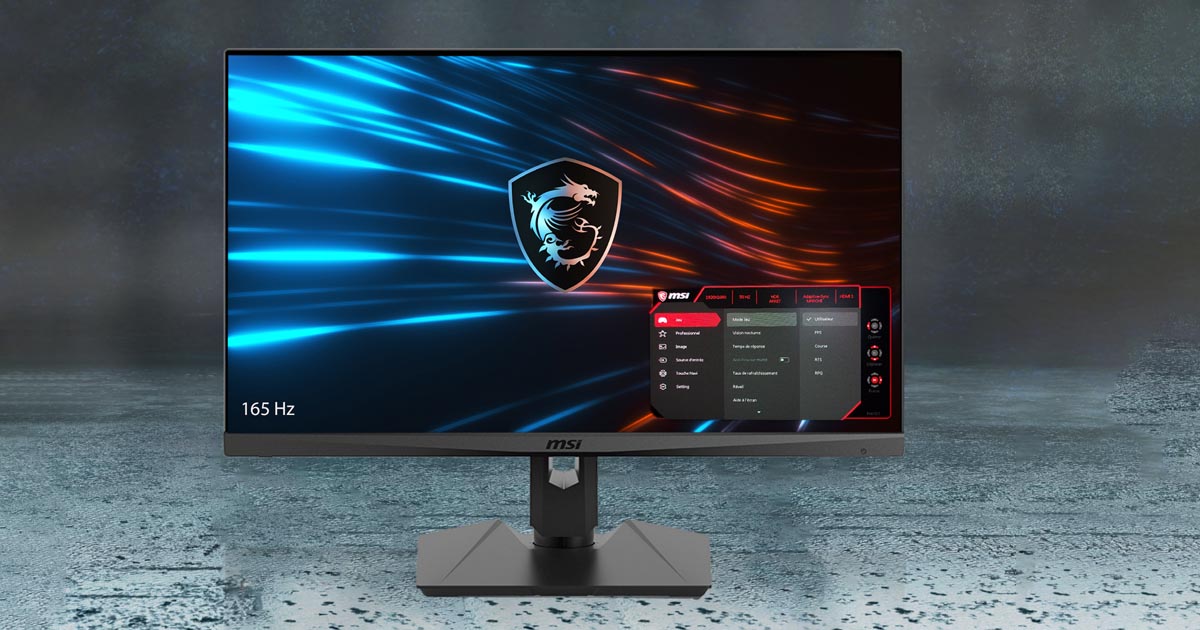 [TEST] Moniteur MSI Optix MAG274QRF-QD