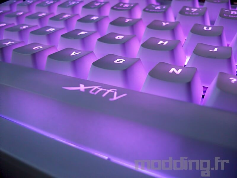 [TEST] XTRFY Clavier K2 RGB BLANC