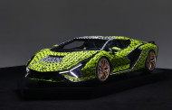 Une Lamborghini Sian FKP 37 taille réelle en Lego
