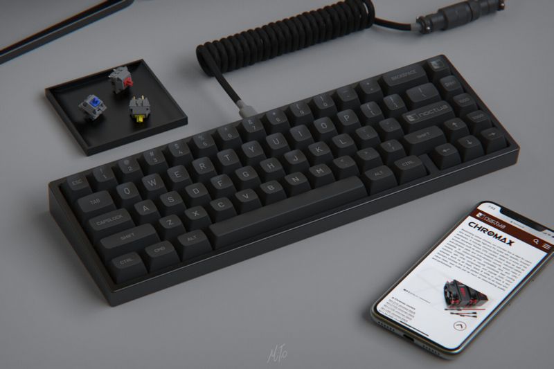 chromax noctua keycaps mito
