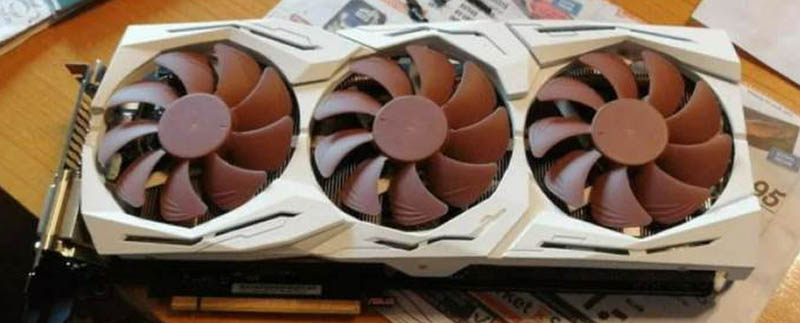 Asus enregistre la carte vidéo RTX 3070 Noctua