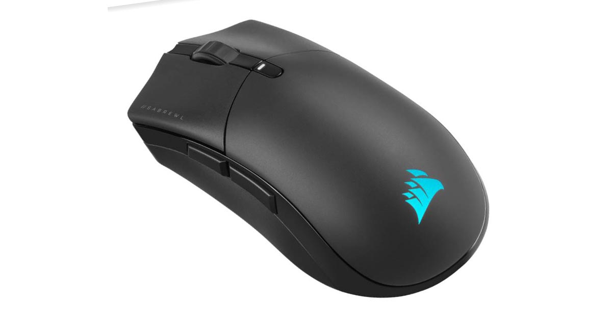 CORSAIR présente la souris CORSAIR SABRE RGB PRO WIRELESS