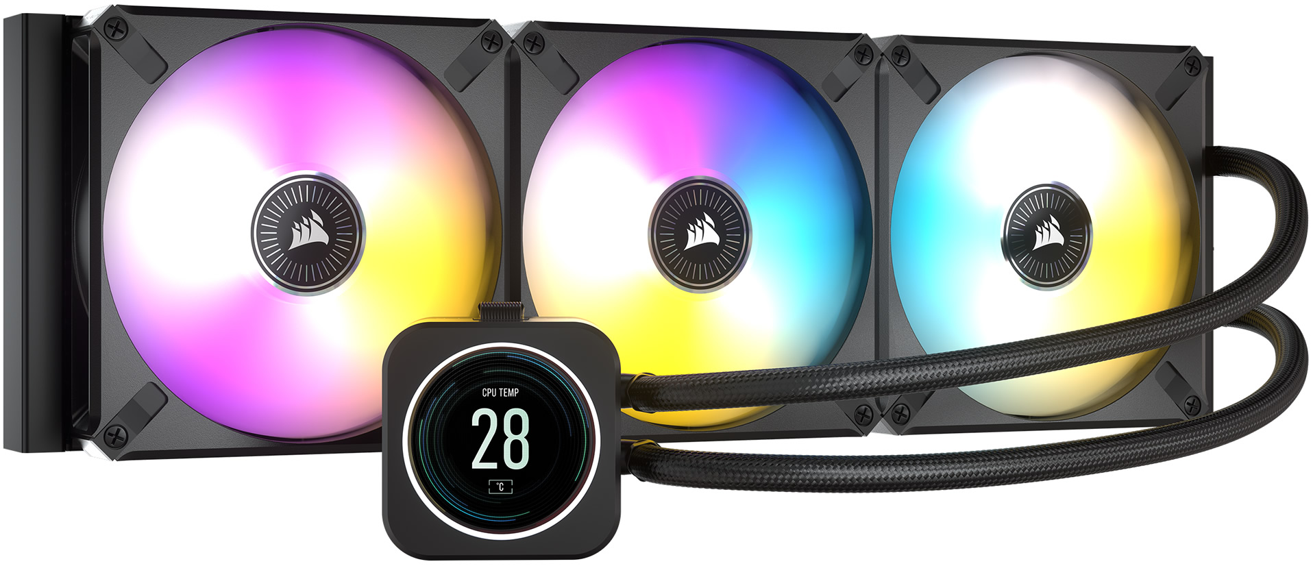 Corsair lance ses AIO Elite avec écran LCD