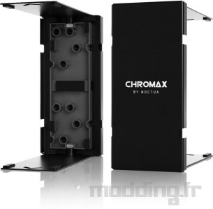 Noctua chromax line NF-A12x25 fan, NH-U12A (4)