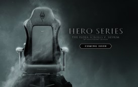 Bethesda & noblechairs présente un fauteuil The Elder Scrolls V Skyrim édition 10e anniversaire