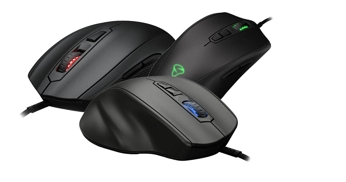 Trois souris gaming en version Pro chez Mionix