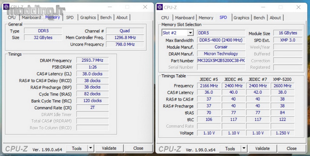 Vengeance DDR5 Test 01