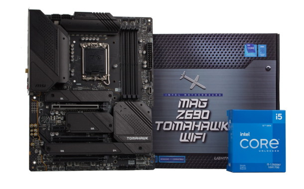[TEST] Carte mère MSI MAG Z690 Tomahawk Wifi – CPU Intel i5 12600KF
