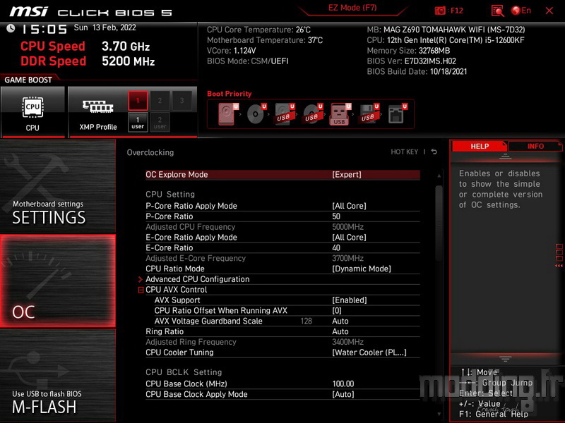 Z690 Tomahawk Wifi Test 01