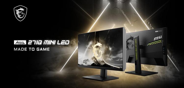 Mini LED MSI MEG 271Q : 27 ″ @ 300 Hz QHD