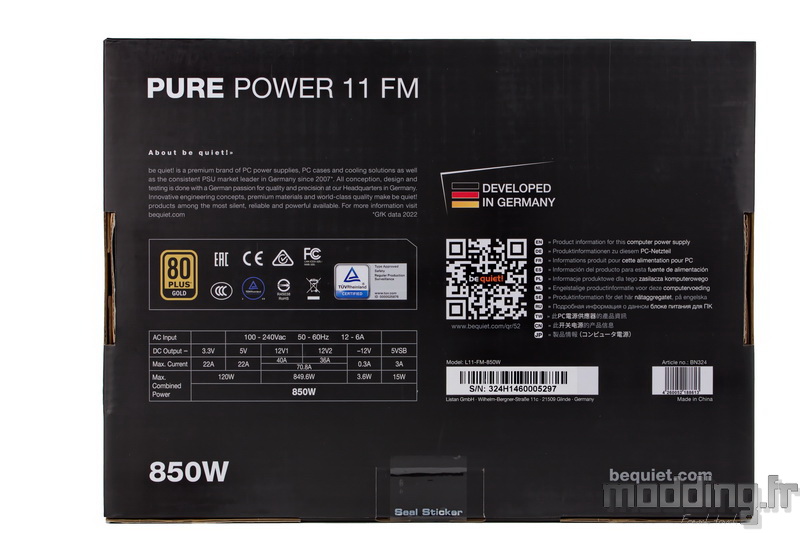 Pure Power 11 FM 850W 02