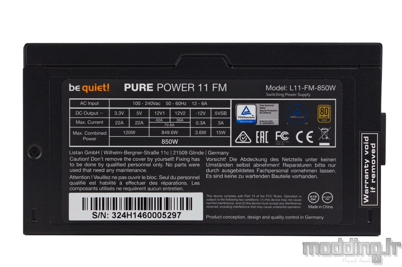 Pure Power 11 FM 850W 27