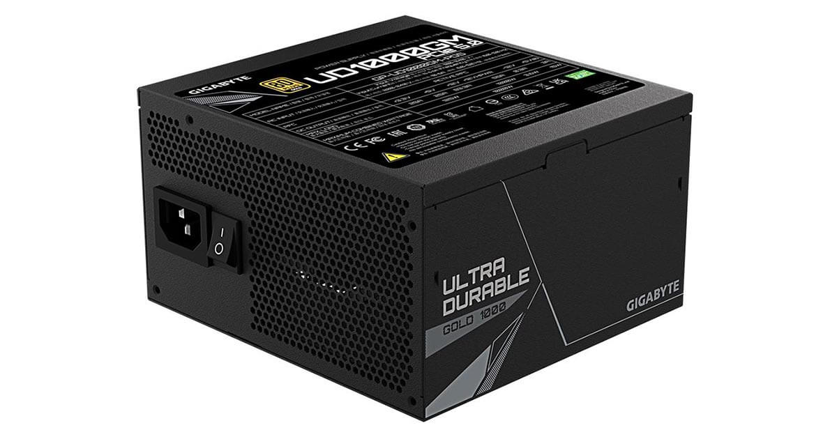 Gigabyte lance l'alimentation UD1000GM PCIE 5.0