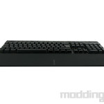 clavier corsair avec repose poignet face