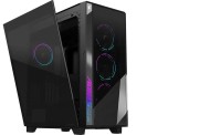 Aorus C500 Glass : flux d'air et éclairage RVB optimisés