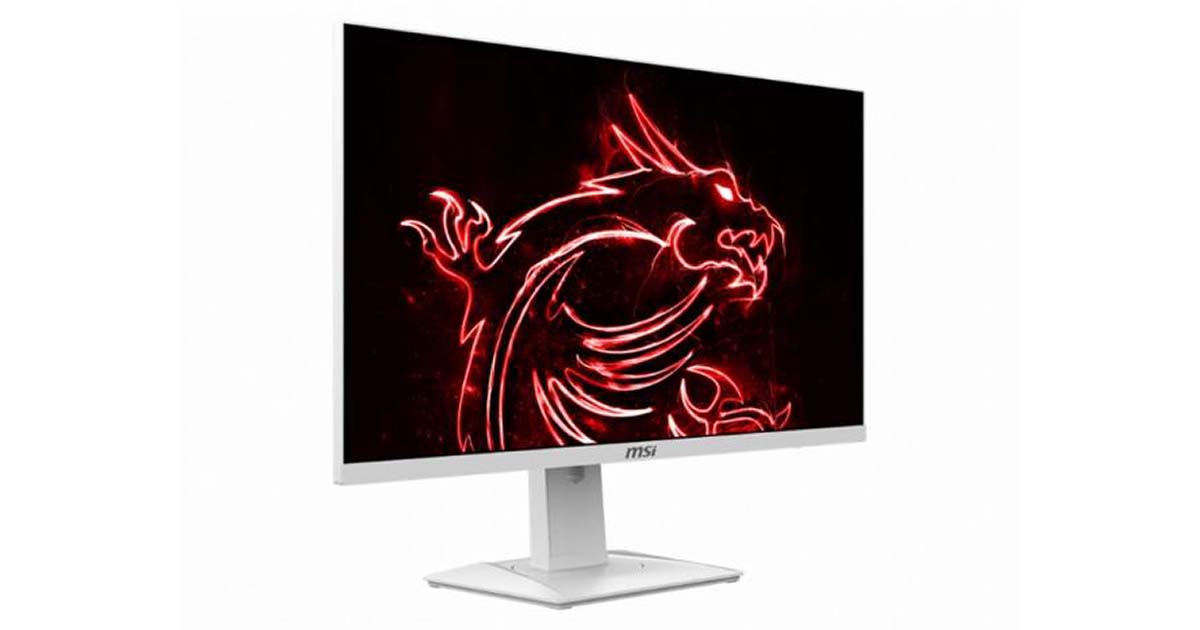 MSI dévoile son Optix G274RW en blanc