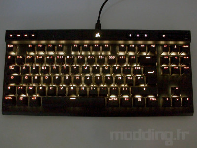 clavier K70 rgb on