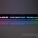 clavier K70 ruban lumineux face